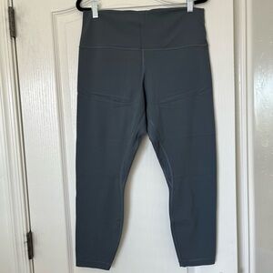 lululemon Align Slate Gray Leggings 25” size 14